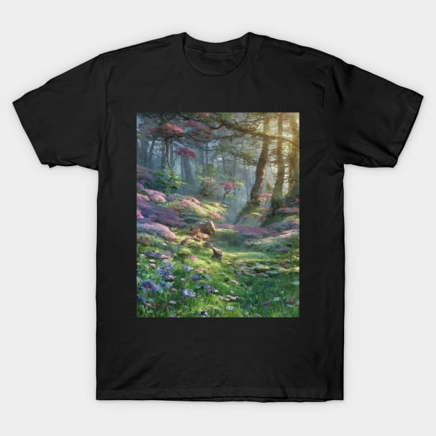 Deep in the forest T-Shirt by Marcel1966